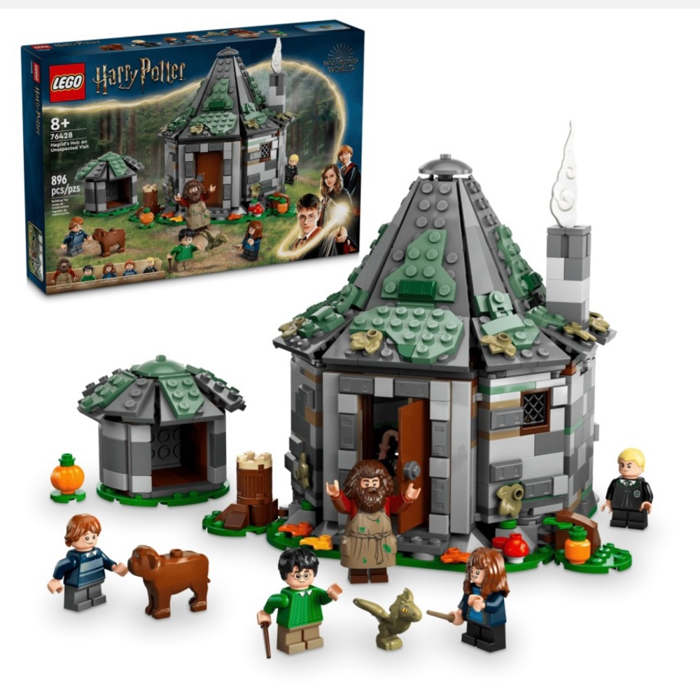 New LEGO 76428 Harry Potter Hagrid's Hut: An Unexpected Visit Factory Sealed